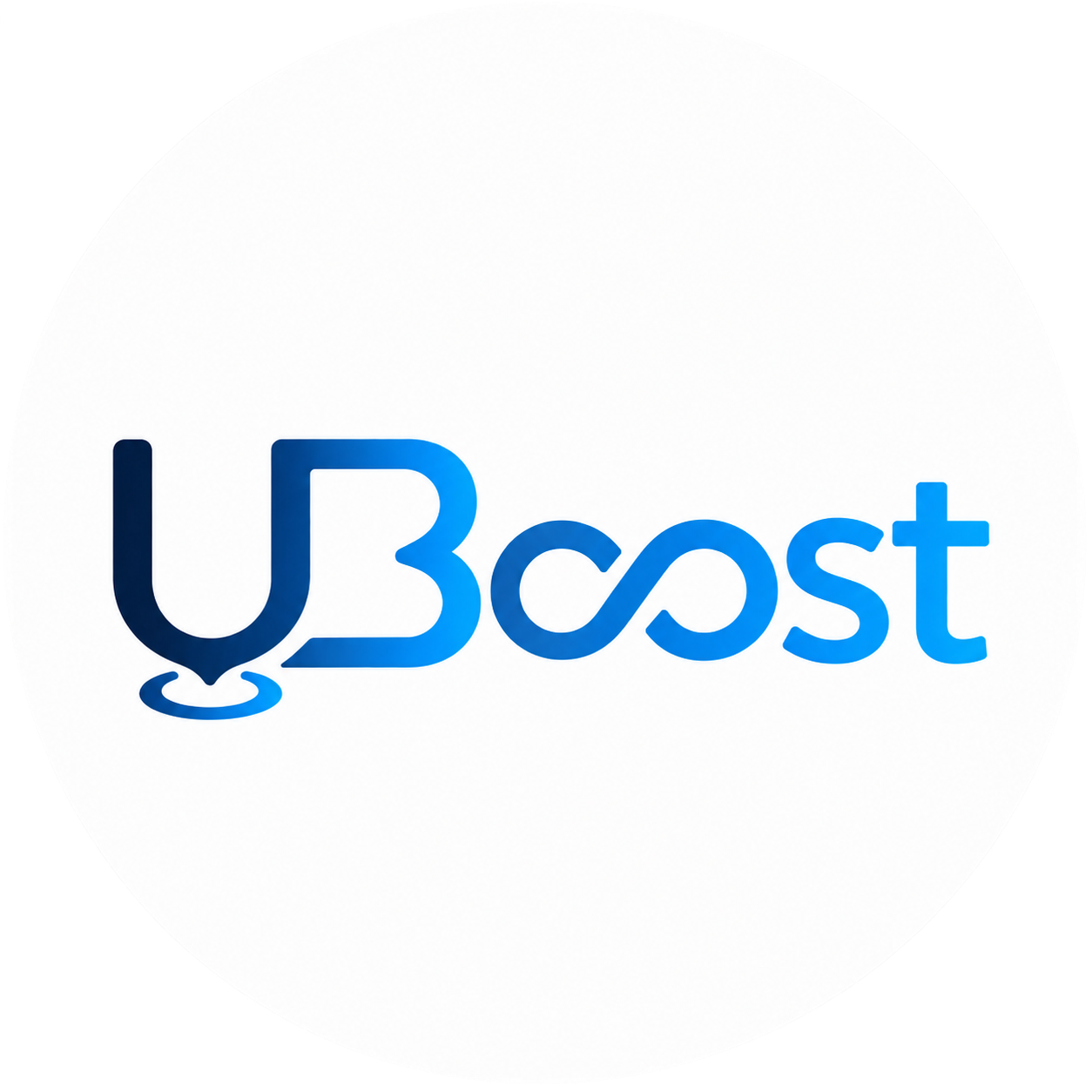 Logo UltimeBoost pour les réseaux sociaux